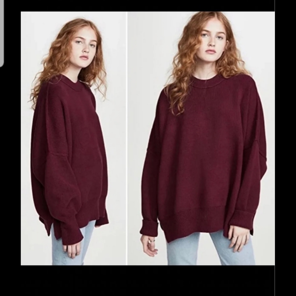 Free people easy street tunic sweater